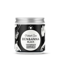 Ben&Anna Zahncreme Black mit Aktivkohle im Glas, 100ml