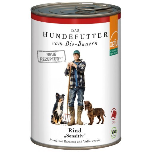 Hundefutter Rind sensitiv - Dose, 410g