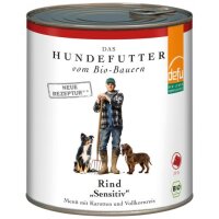 Hundefutter Rind sensitiv - Dose, 820g