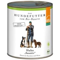 Hundefutter Huhn sensitiv - Dose, 820g