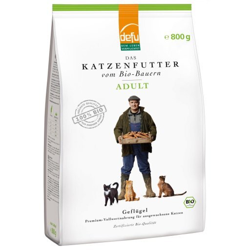 Katzenfutter trocken adult Geflügel, 800g