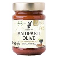 Brotaufstrich Antipasti Olive vegan, 190g