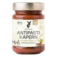 Brotaufstrich Antipasti Kapern vegan, 190g