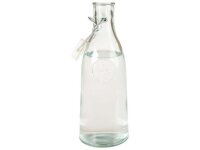 Glasflasche Authentic Recycl.Glas Bügelverschl. 1l,...