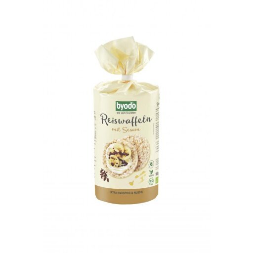 Reiswaffeln mit Sesam glutenfrei, 100g