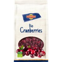 Cranberries getrocknet und gesüßt, 200g