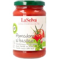 Pomodoro al basilico - Tomaten mit Basilikum, 340g
