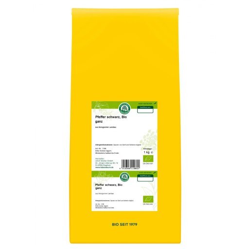 Pfeffer schwarz ganz - lose, kg