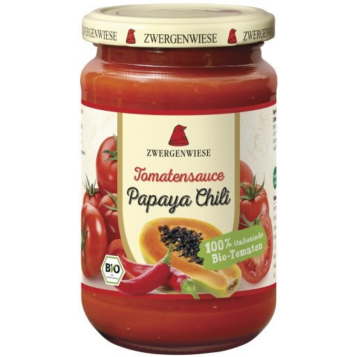 Tomatensauce Papaya-Chili glutenfrei, 350g