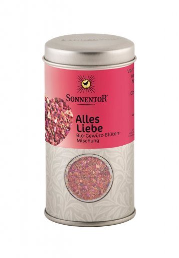 Blütengewürzmischung Alles Liebe - Streudose, 30g