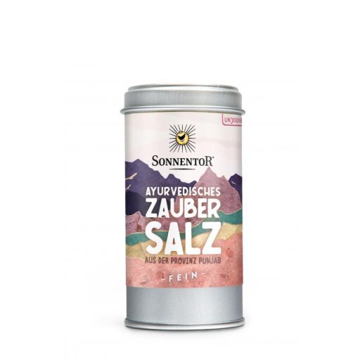 Ayurvedisches Zaubersalz fein - Streudose, 120g