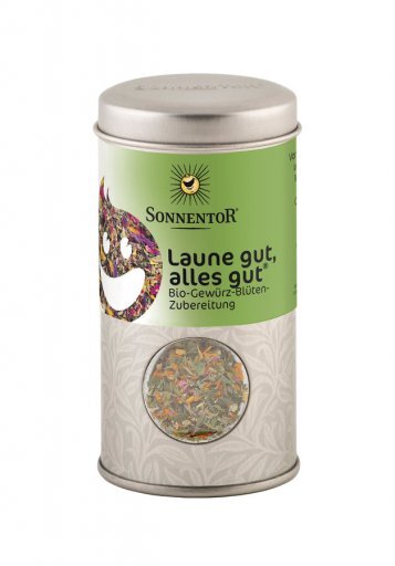 Laune gut, alles gut - Blütengewürzm. - Streudose, 25g