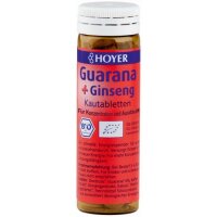 Guarana+Ginseng Kautabletten, 60Stück