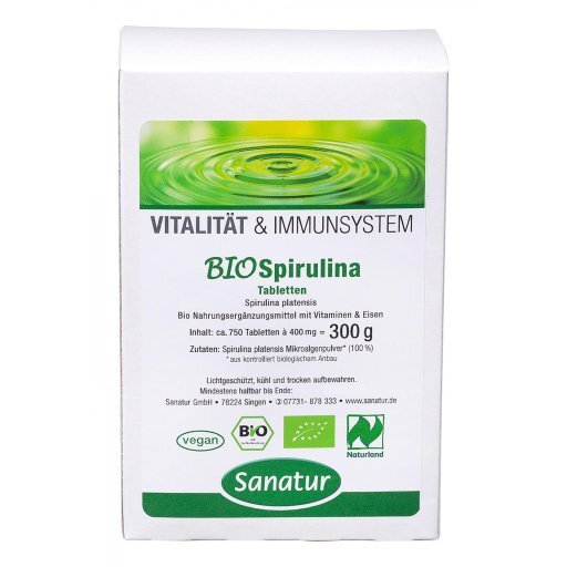 L! Spirulina 400mg - Tabletten, 750Stück