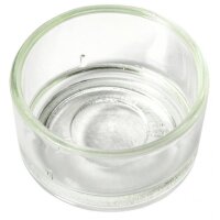 Glas für Teelichte, Stück