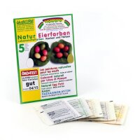Natur Eierfarben, 5Stück