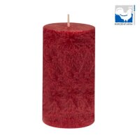 Stearin-Stumpenkerze rot 90x50mm, Stück