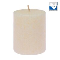 Stearin-Stumpenkerze elfenbein 75x64mm, Stück