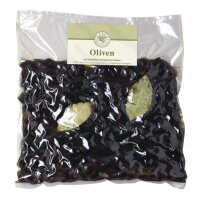 Oliven schwarz getrocknet natur - Grossgebinde, kg