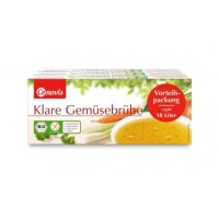 Klare Gemüsebrühe glutenfrei -...