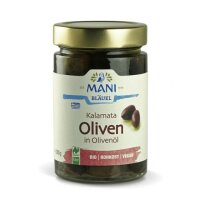 Oliven Kalamata in Olivenöl NaturlandFair, 280g