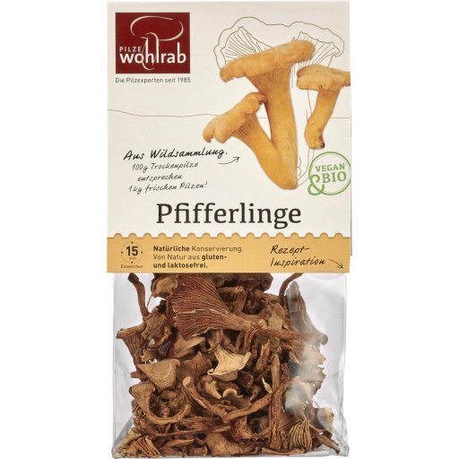 Pfifferlinge getrocknet, 20g