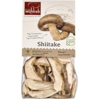 Shiitake Scheiben getrocknet, 20g