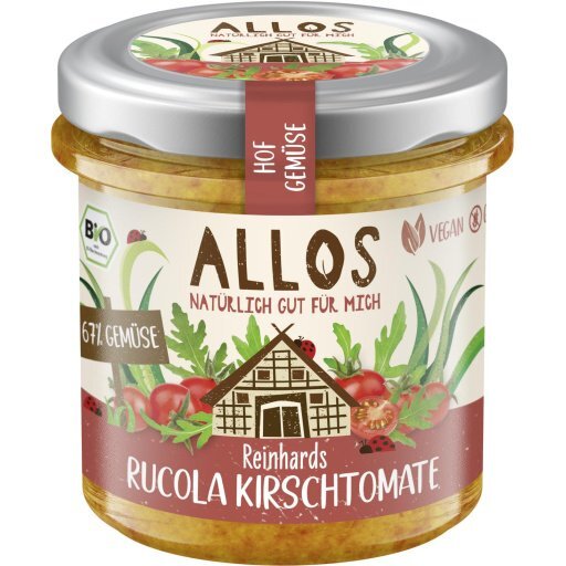 Hofgemüse Reinhards Rucola-Kirschtomate glutenfrei, 135g
