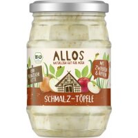 Schmalz-Töpfle mit Zwiebeln und Äpfeln, 250g