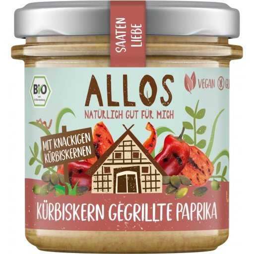 Saatenliebe Kürbiskerne gegrillte Paprika, 135g