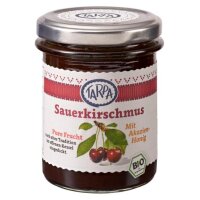 Sauerkirschmus mit Akazienhonig, 220g