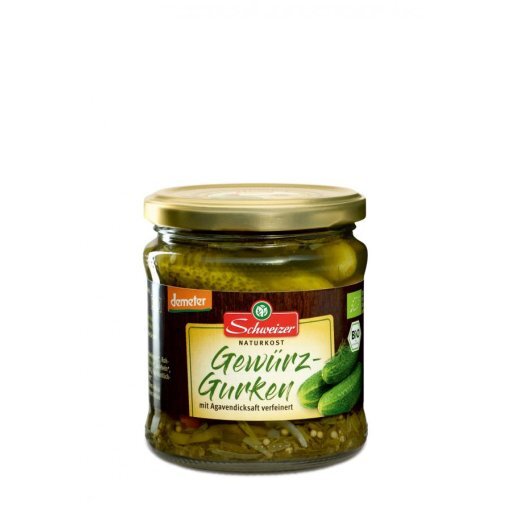 Gewürzgurken DEMETER, 370ml