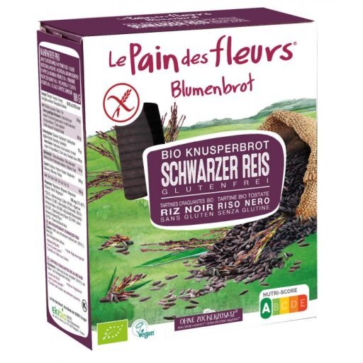 Knusperbrot Schwarzer Reis glutenfrei, 150g