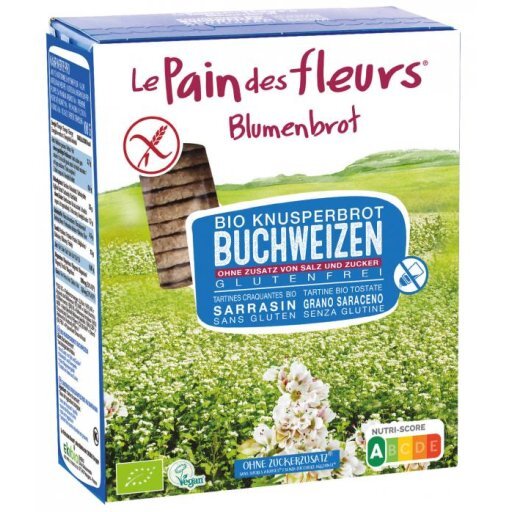 Knusperbrot Buchweizen ohne Salz und Zucker, 150g