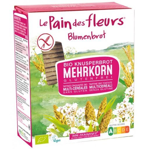 Knusperbrot Mehrkorn glutenfrei, 150g