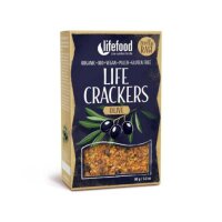 Life Crackers Olive glutenfrei vegan, 90g