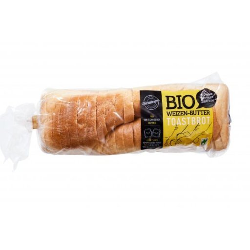 Weizen Buttertoast NATURLAND, 500g