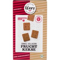 L! Dinkel Fruchtkekse ungesüßt, 125g