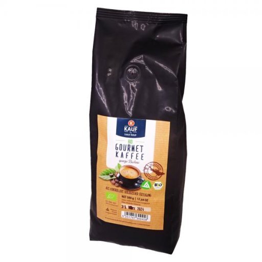 Gourmet Kaffee ganze Bohne, 500g