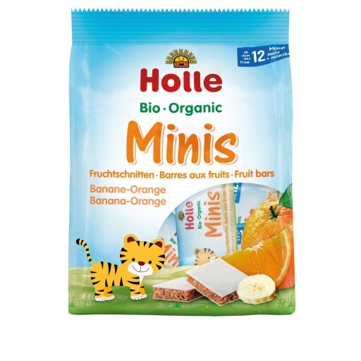 Mini-Fruchtschnitten Banane-Orange, 100g