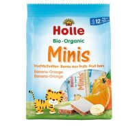 Mini-Fruchtschnitten Banane-Orange, 100g