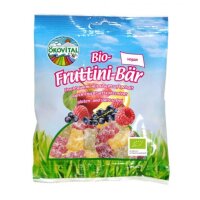 Fruttini Bär fruchtig-sauer ohne Gelantine vegan, 80g