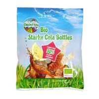 Stärke Cola Bottles zuckerreduziert vegan, 80g