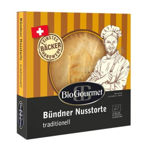 Bündner Nusstorte, 300g