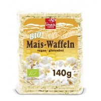 Maiswaffeln dünn & rechteckig vegan, 140g