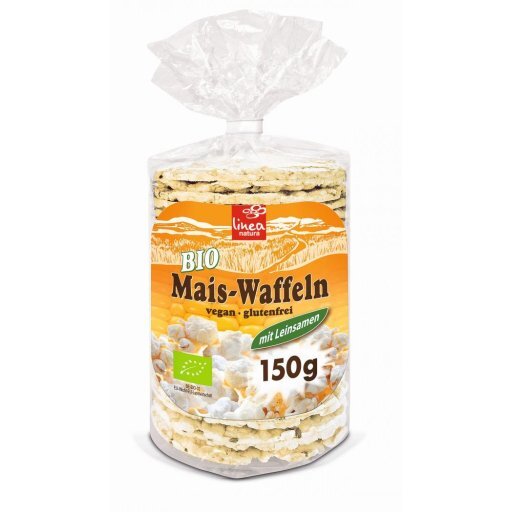Maiswaffeln & Leinsamen vegan, 150g
