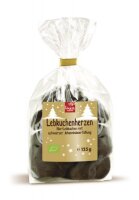Lebkuchenherzen Zartb. Johannisbeerfüllung vegan, 125g