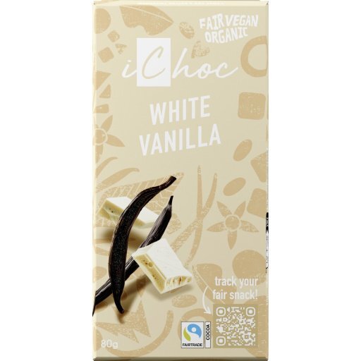 White Vanilla vegan, 80g