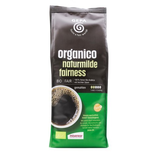Kaffee Orgánico FairTrade gemahlen Softpack, 500g