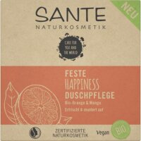 Feste Duschpflege Happiness Orange & Mango, 80g